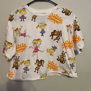 Nickelodeon cropped t-shirt